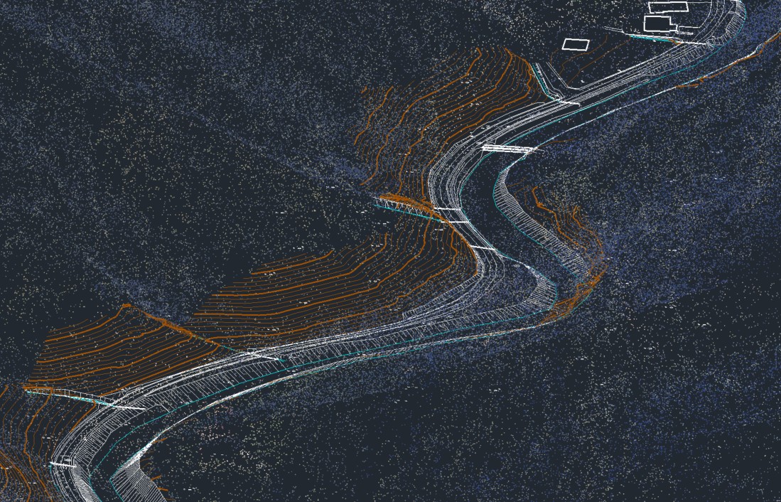 Geodetski načrt Luce Crnivec