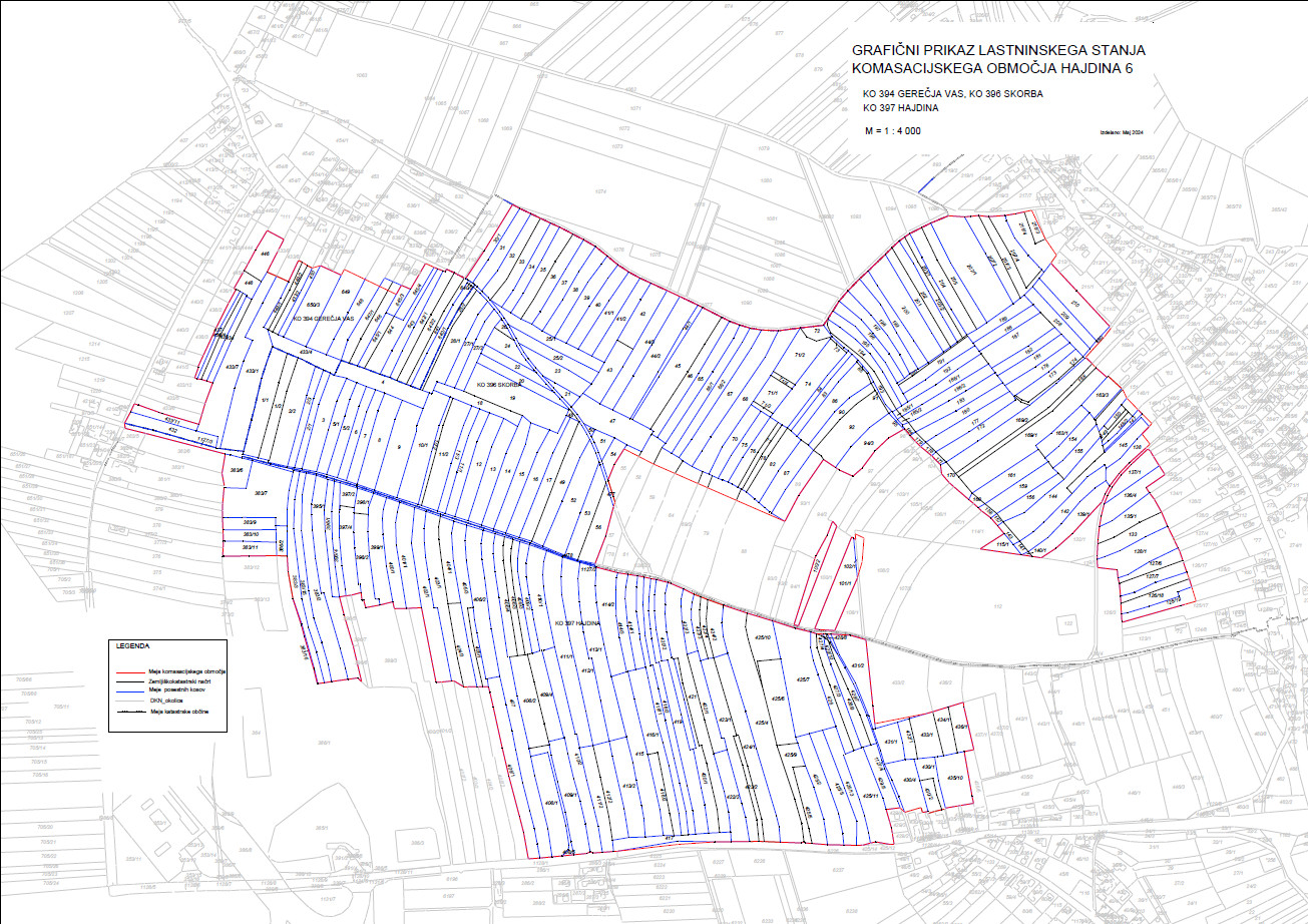 Uvedba komasacije kmetijskih zemljišč Hajdina 6